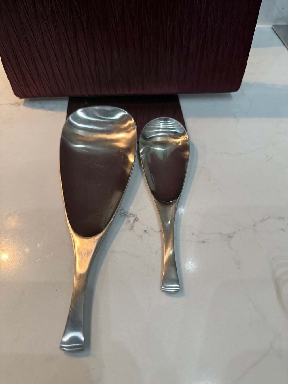 Vintage Dansk Designs Germany Stainless Steel Salad Serving Set